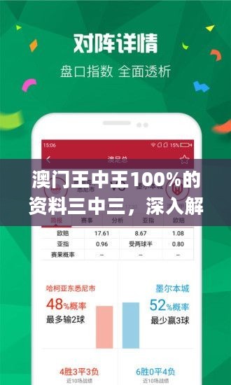 新澳門(mén)三中三免費(fèi)資料——探索與揭秘，新澳門(mén)三中三免費(fèi)資料揭秘與探索