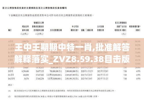 王中王一肖一，探索期期中現(xiàn)象的秘密，揭秘期期中現(xiàn)象的秘密，王中王一肖一的研究之旅